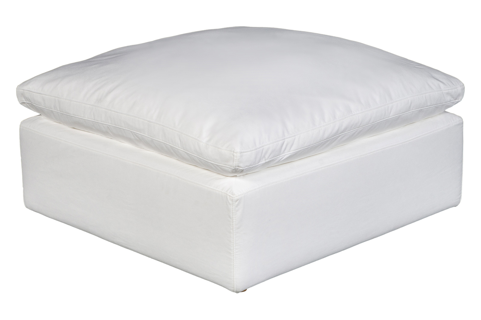 Moe's™ Terra Condo Ottoman - Cream White