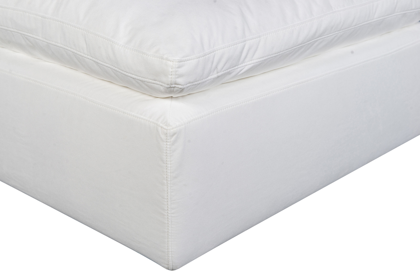 Moe's™ Terra Condo Ottoman - Cream White