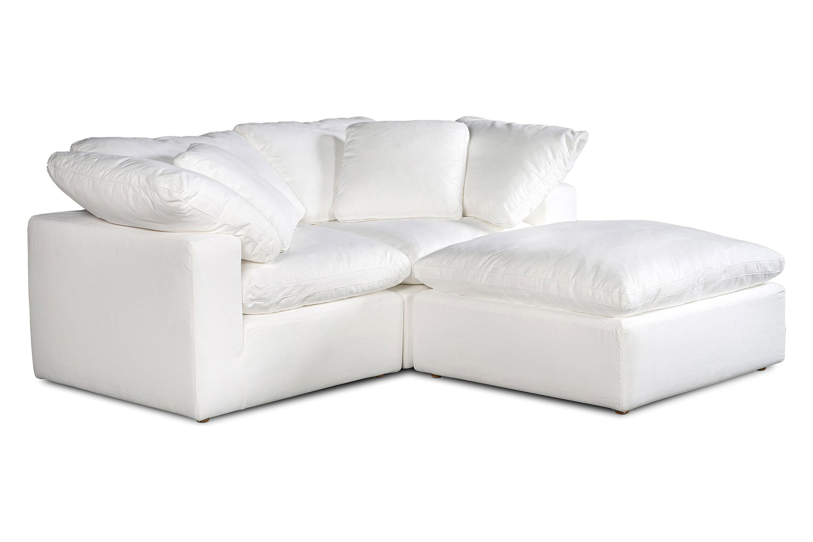 Moe's Terra Condo Nook Modular Sectional - Cream White