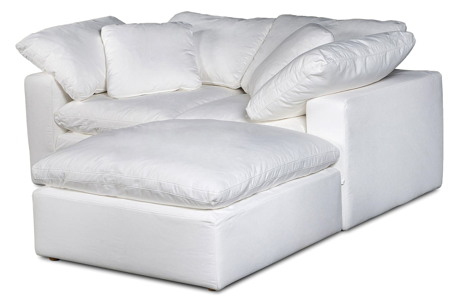 Moe's Terra Condo Nook Modular Sectional - Cream White