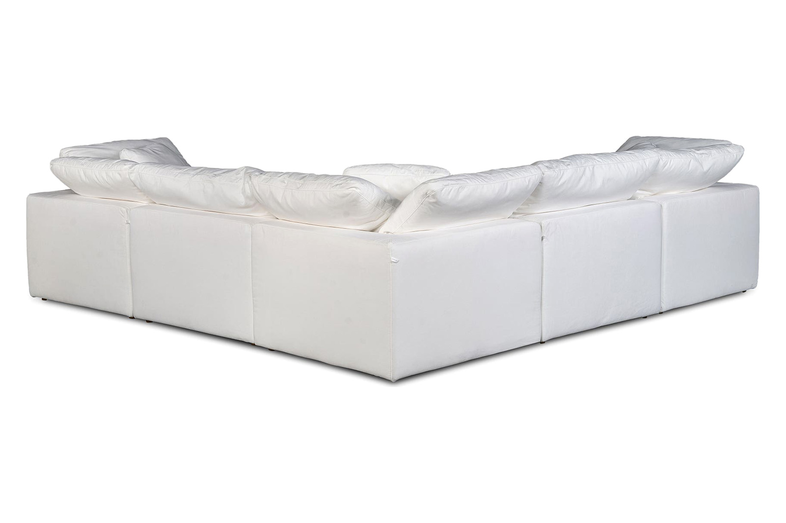 Moe's Terra Condo Classic L Modular Sectional - Cream White