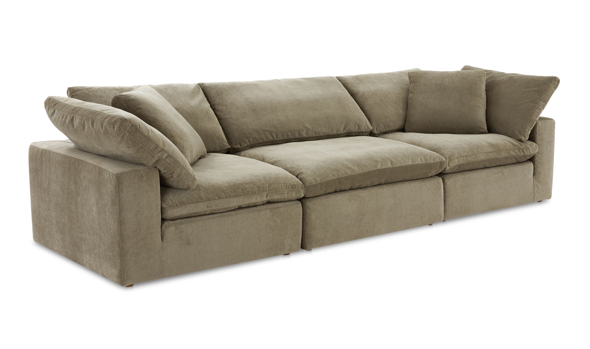 Moe's Clay Modular Sofa - Desert Sage