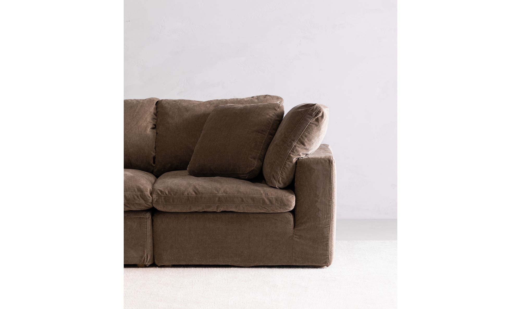 Moe's Terra Modular Sofa - Desert Sage, Performance Fabric