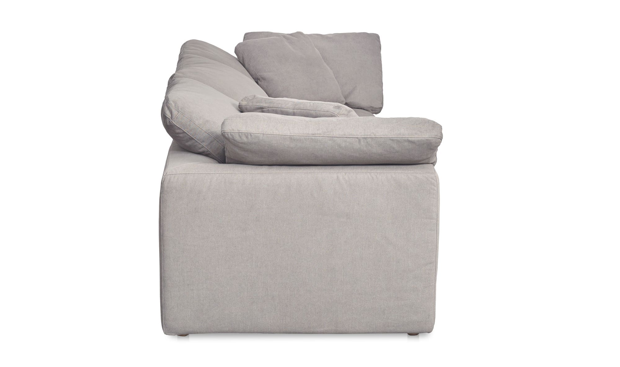 Moe's Terra Modular Sofa - Light Gray, Performance Fabric