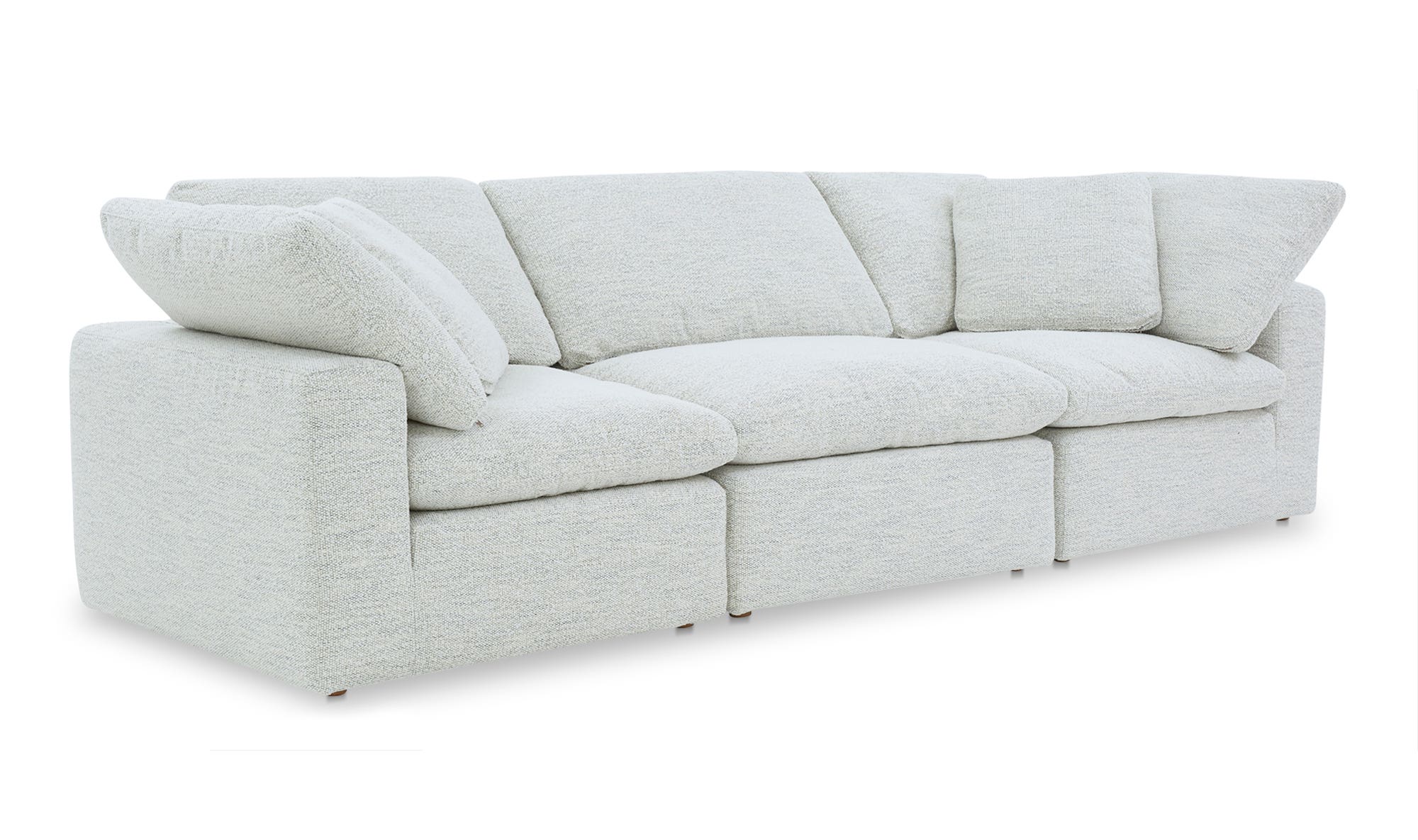 Moe's Terra Modular Sofa - Coastside Sand, Performance Fabric