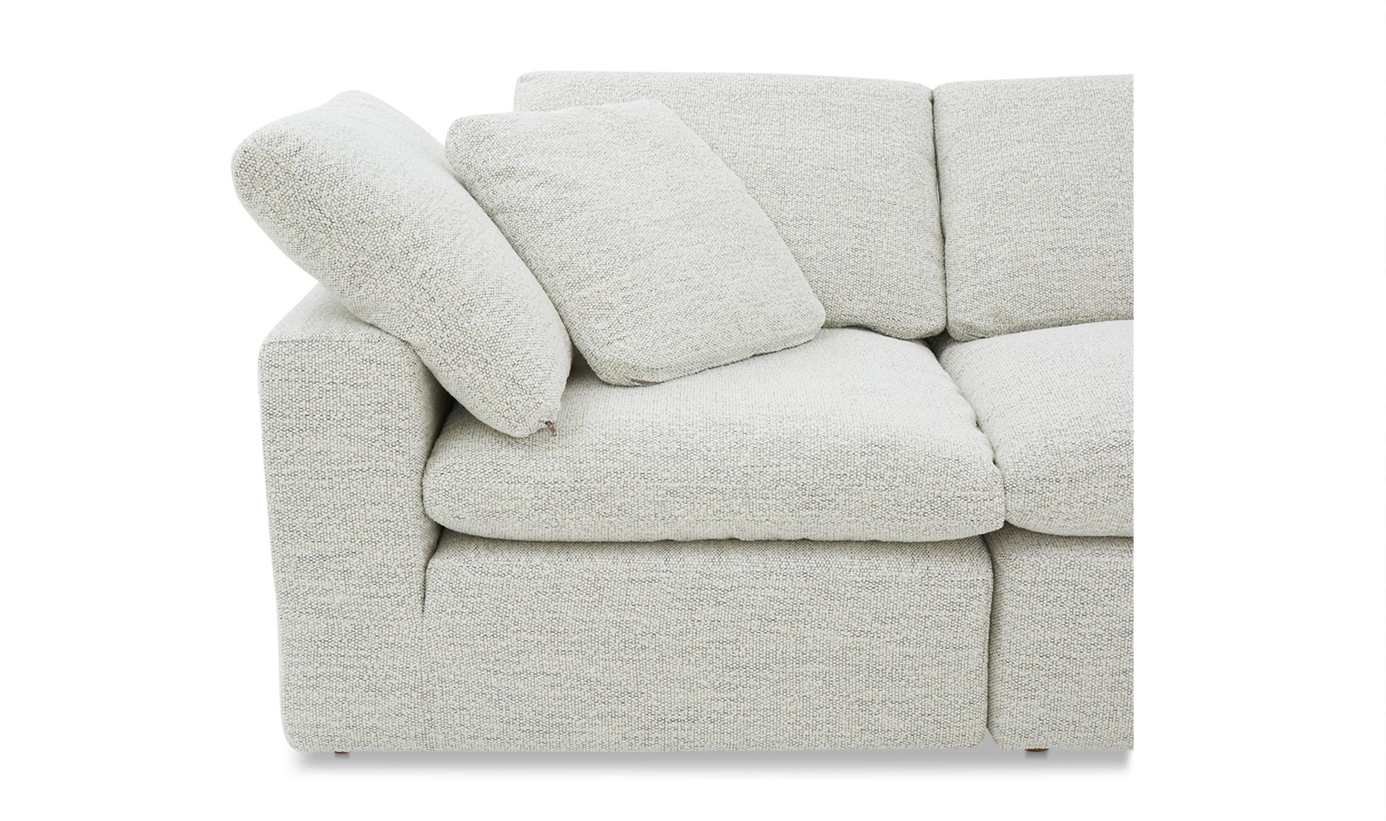 Moe's Terra Modular Sofa - Coastside Sand, Performance Fabric