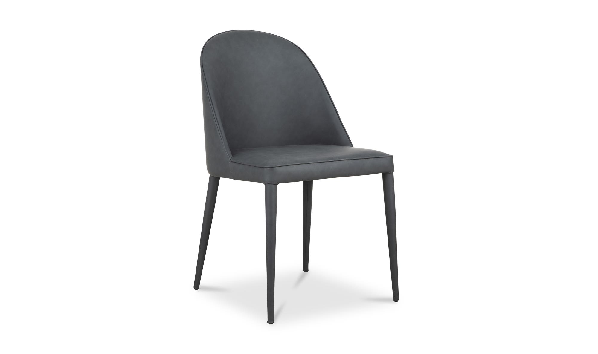 Moe's Burton Contemporary Dining Chair Set of 2 - Black Fade