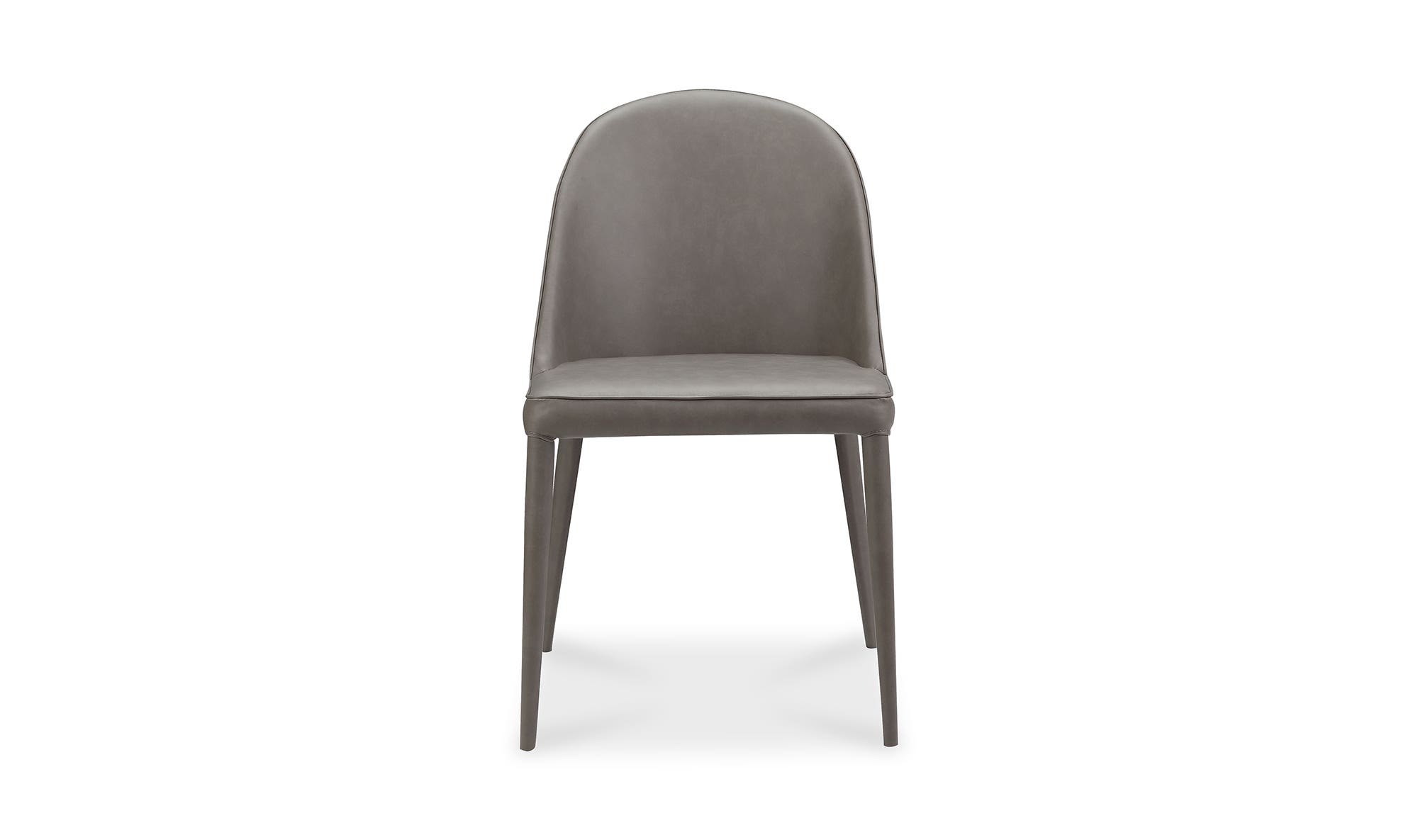 Moe's Burton Contemporary Dining Chair Set of 2 - Dark Gray