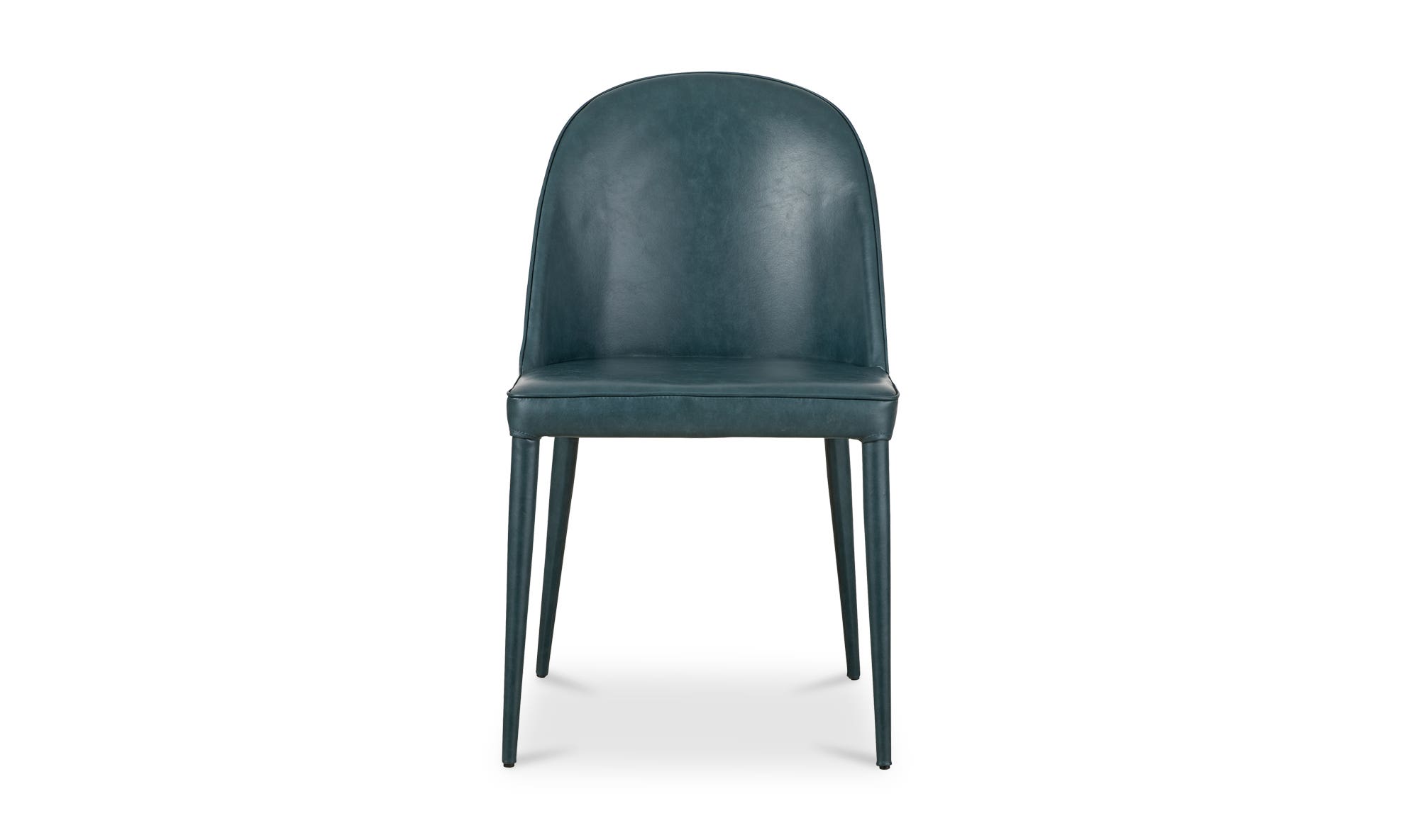 Moe's Burton Contemporary Dining Chair Set of 2 - Dark Teal