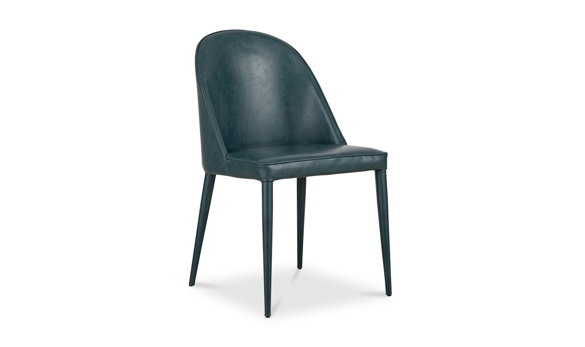 Moe's Burton Contemporary Dining Chair Set of 2 - Dark Teal