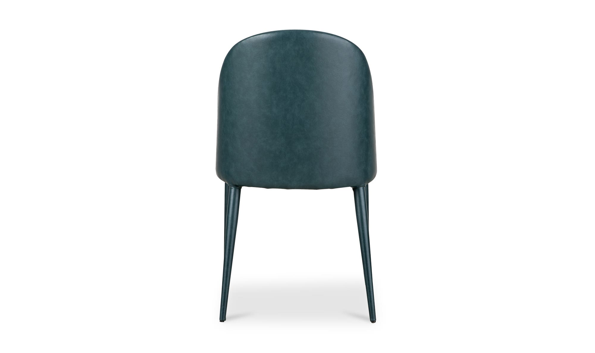 Moe's Burton Contemporary Dining Chair Set of 2 - Dark Teal