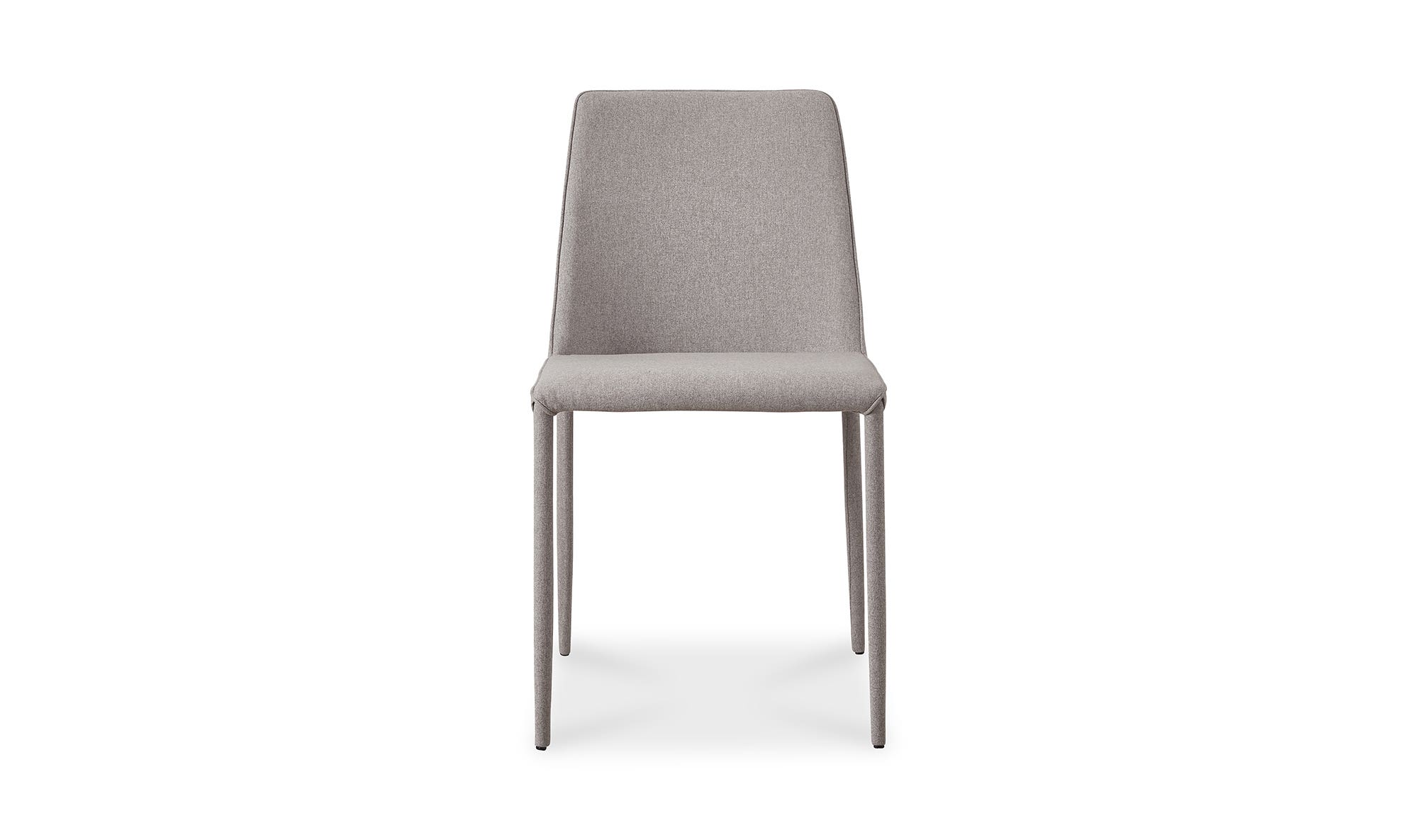 Moe's Nora Modern Dining Chair Set of 2 - Gray