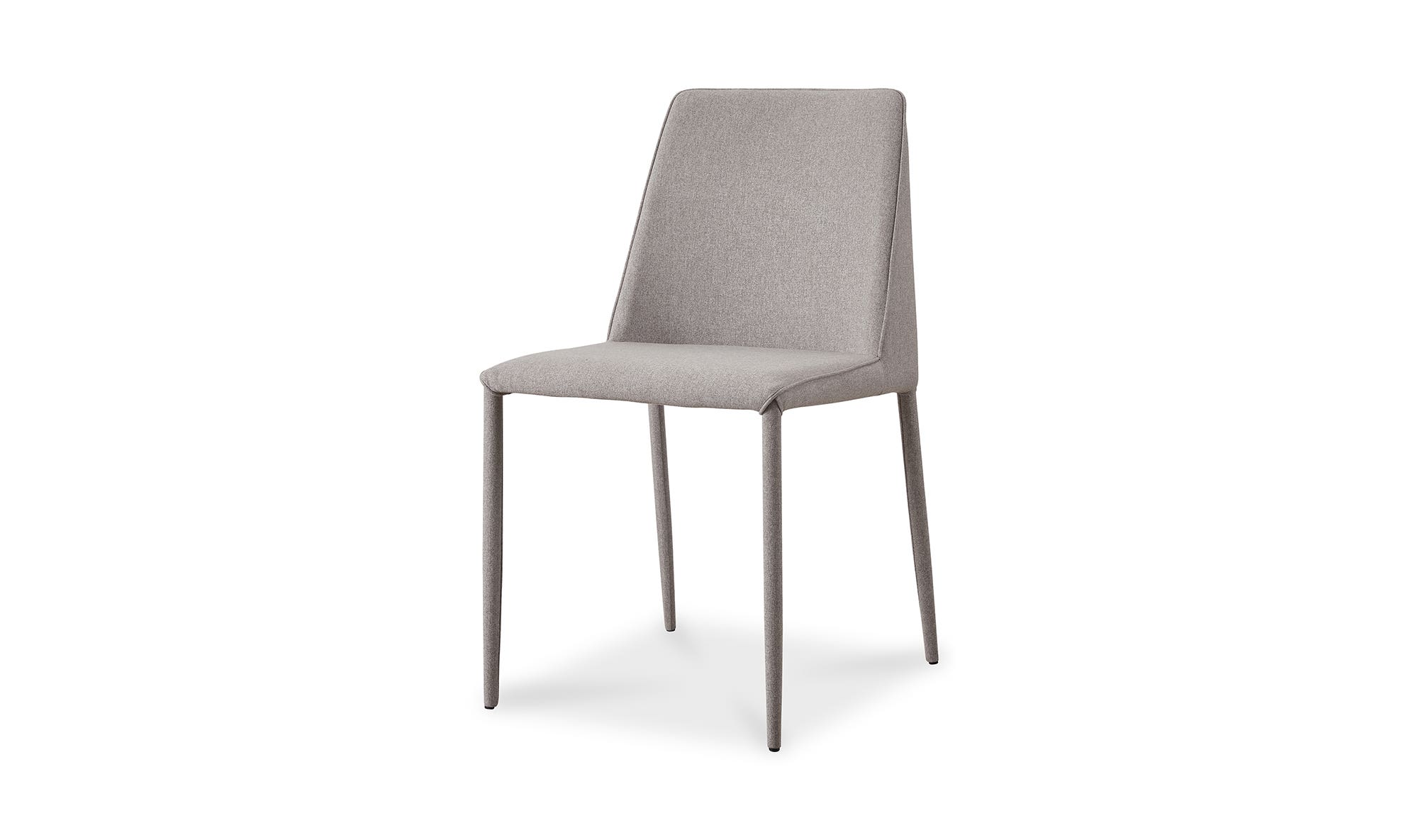 Moe's Nora Modern Dining Chair Set of 2 - Gray