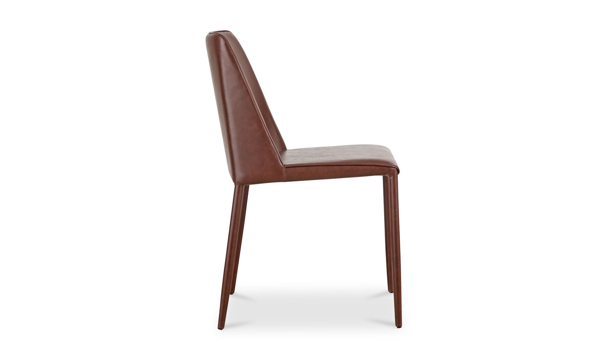 Moe's Nora Modern Dining Chair Set of 2 - Smoked Cherry