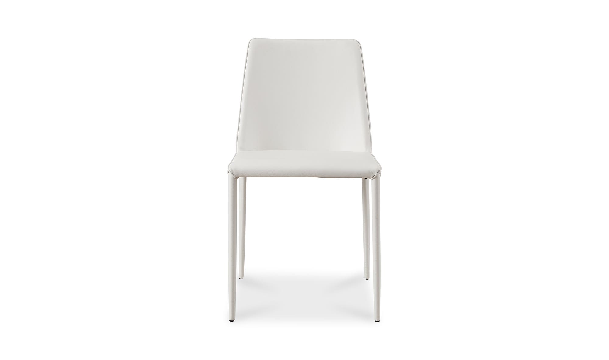 Moe's Nora Modern Dining Chair Set of 2 - White