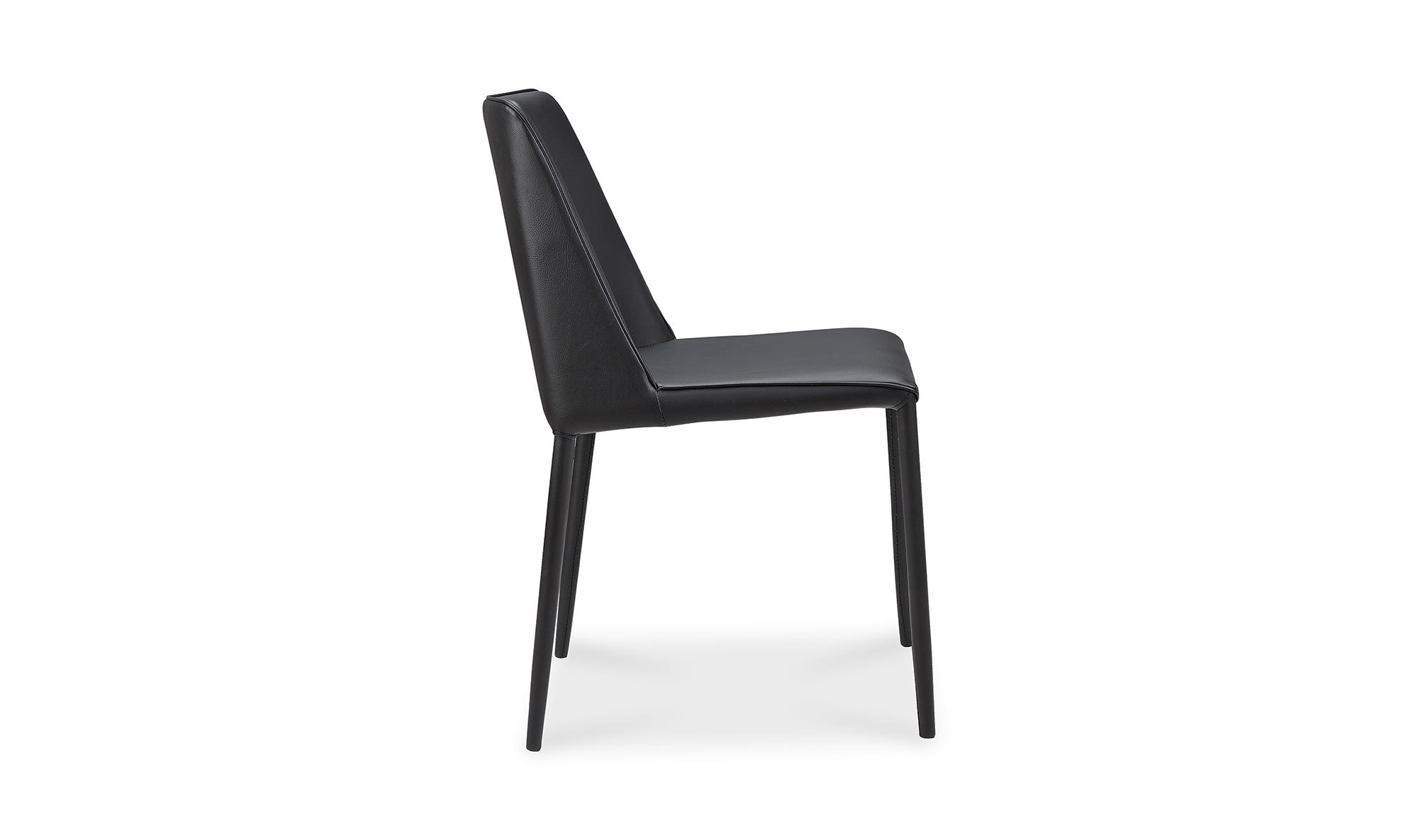 Moe's Nora Modern Dining Chair Set of 2 - Black