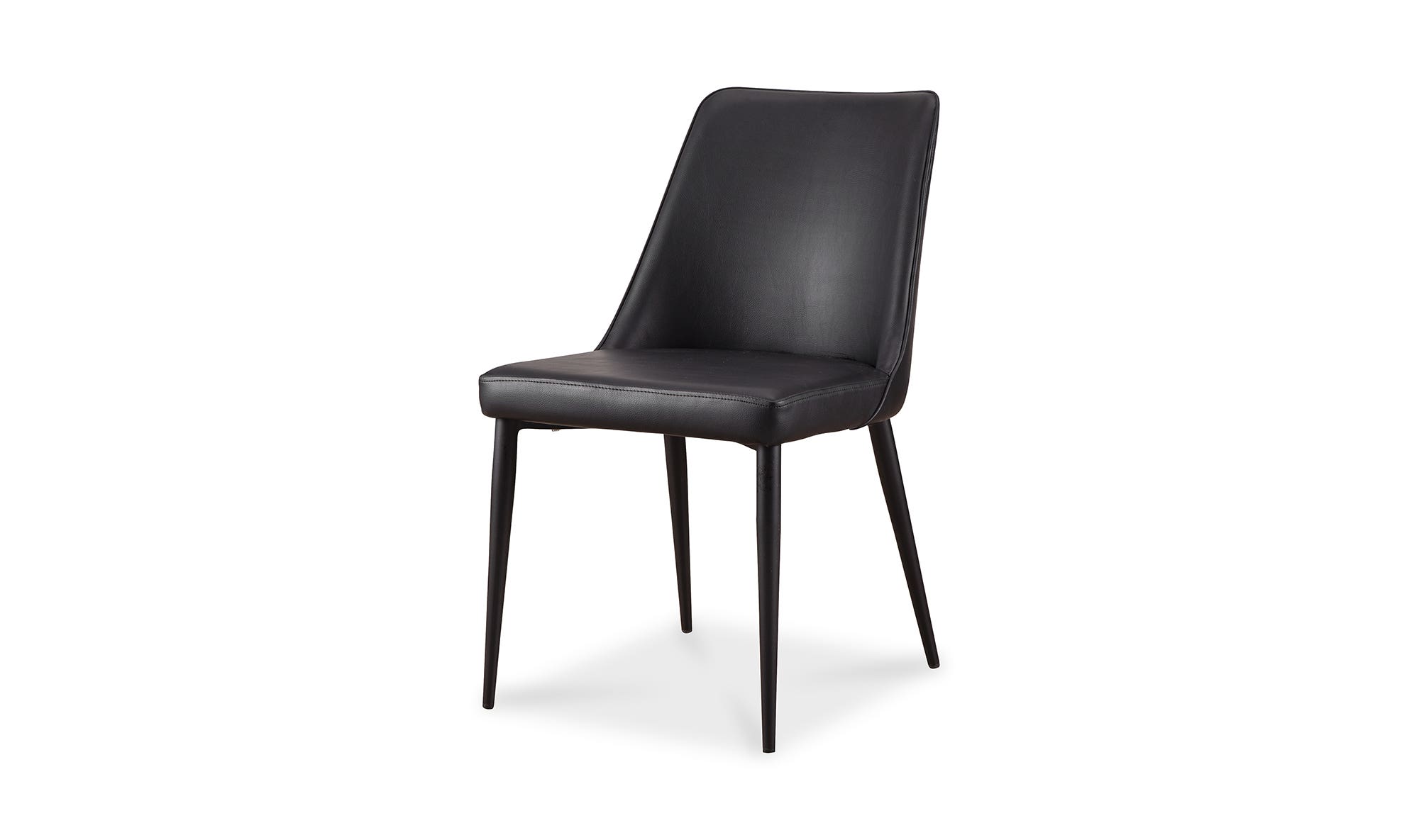 Moe's Lula Contemporary Dining Chair Set of 2 - Black