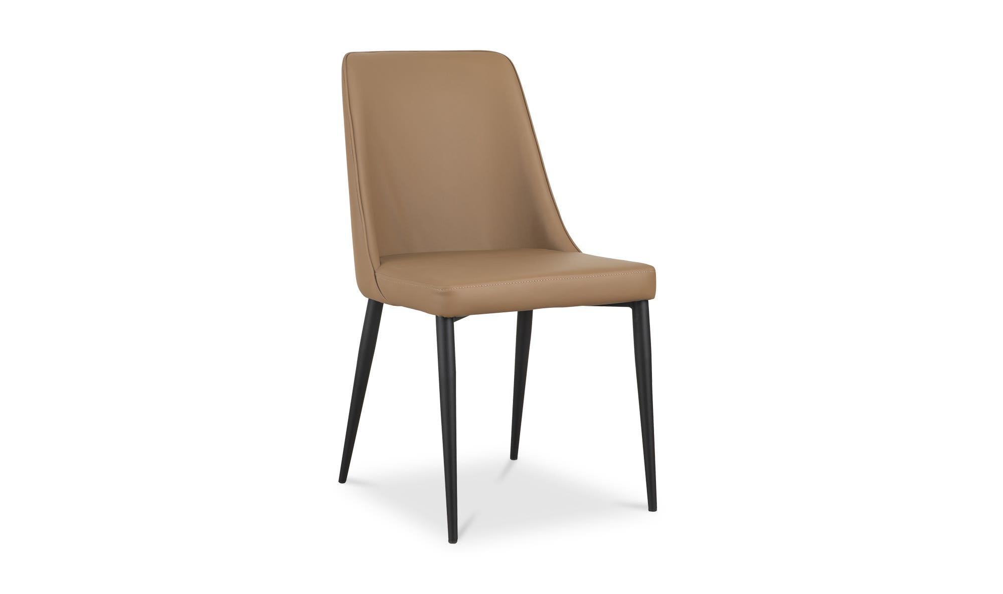 Moe's Lula Contemporary Dining Chair Set of 2 - Cool Tan