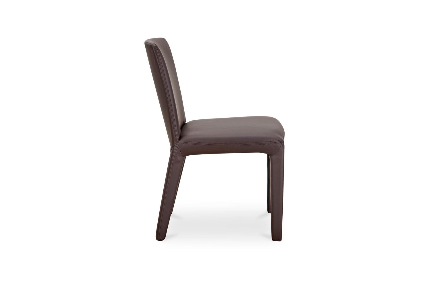 Moe's Monte Contemporary Dining Chair Set of 2 - Dark Brown