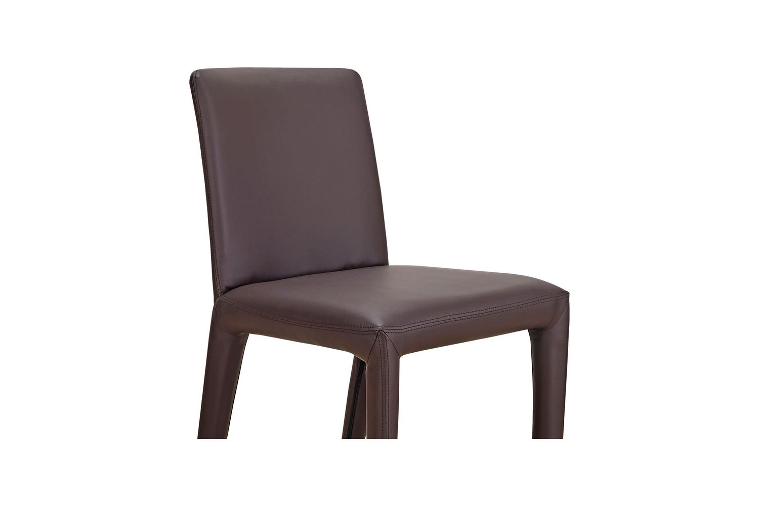 Moe's Monte Contemporary Dining Chair Set of 2 - Dark Brown