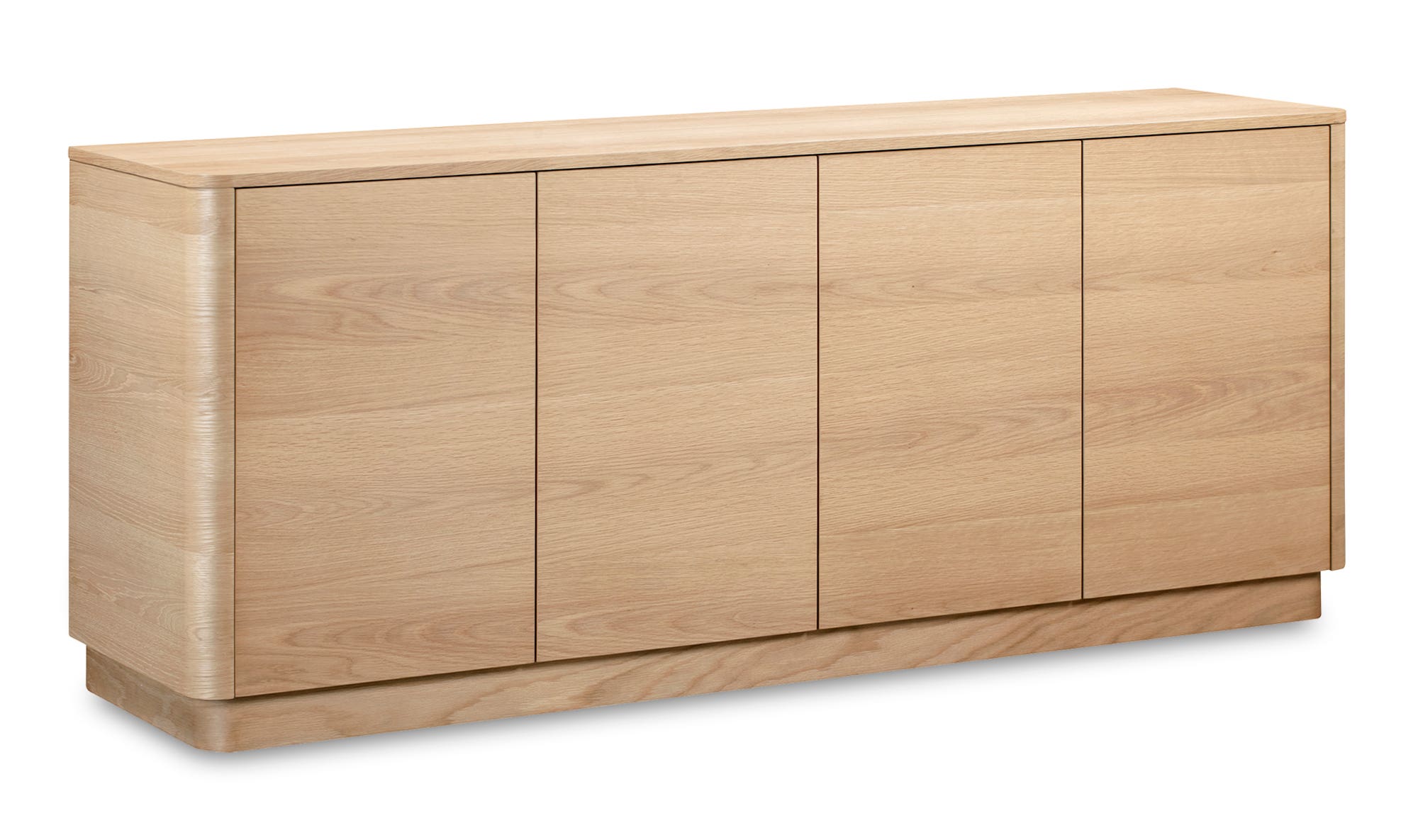 Moe's Round Off Scandinavian Sideboard - Oak