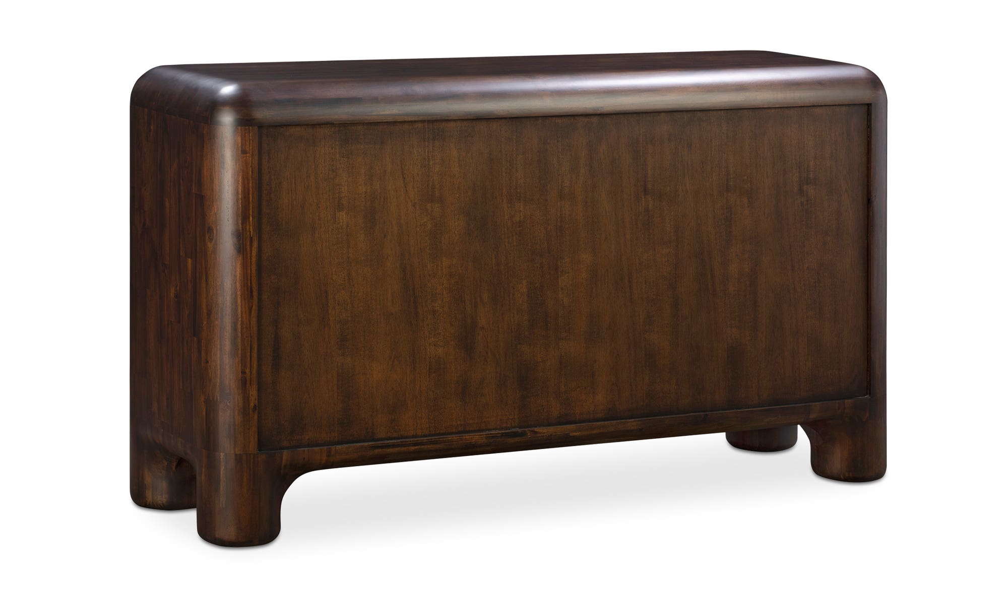 Moe's - Rowan Mid-Century Modern 6 Drawers Dresser in Dark Brown