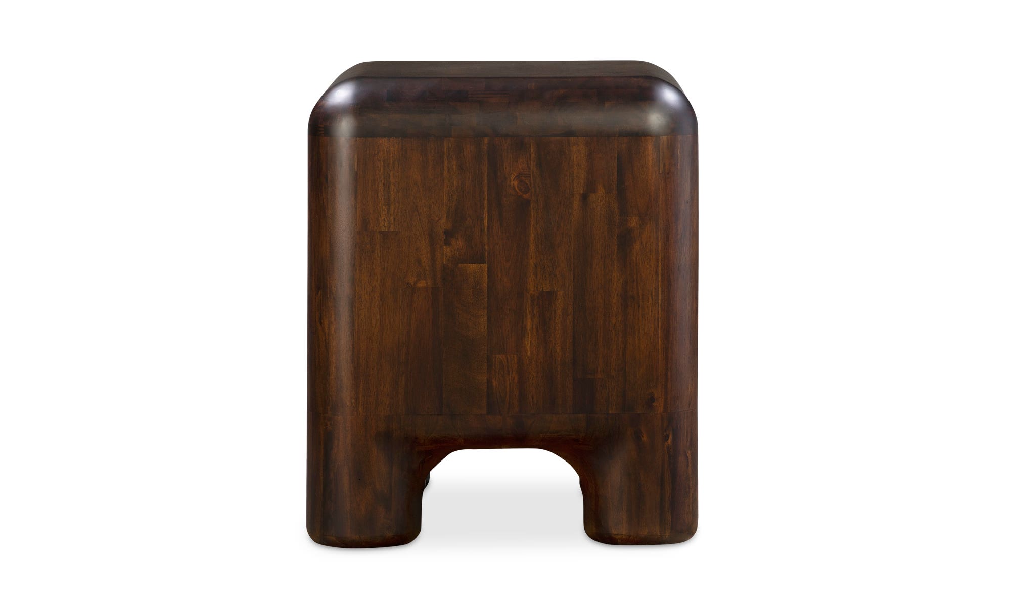 Moe's - Rowan Mid-Century Modern Nightstand in Dark Brown