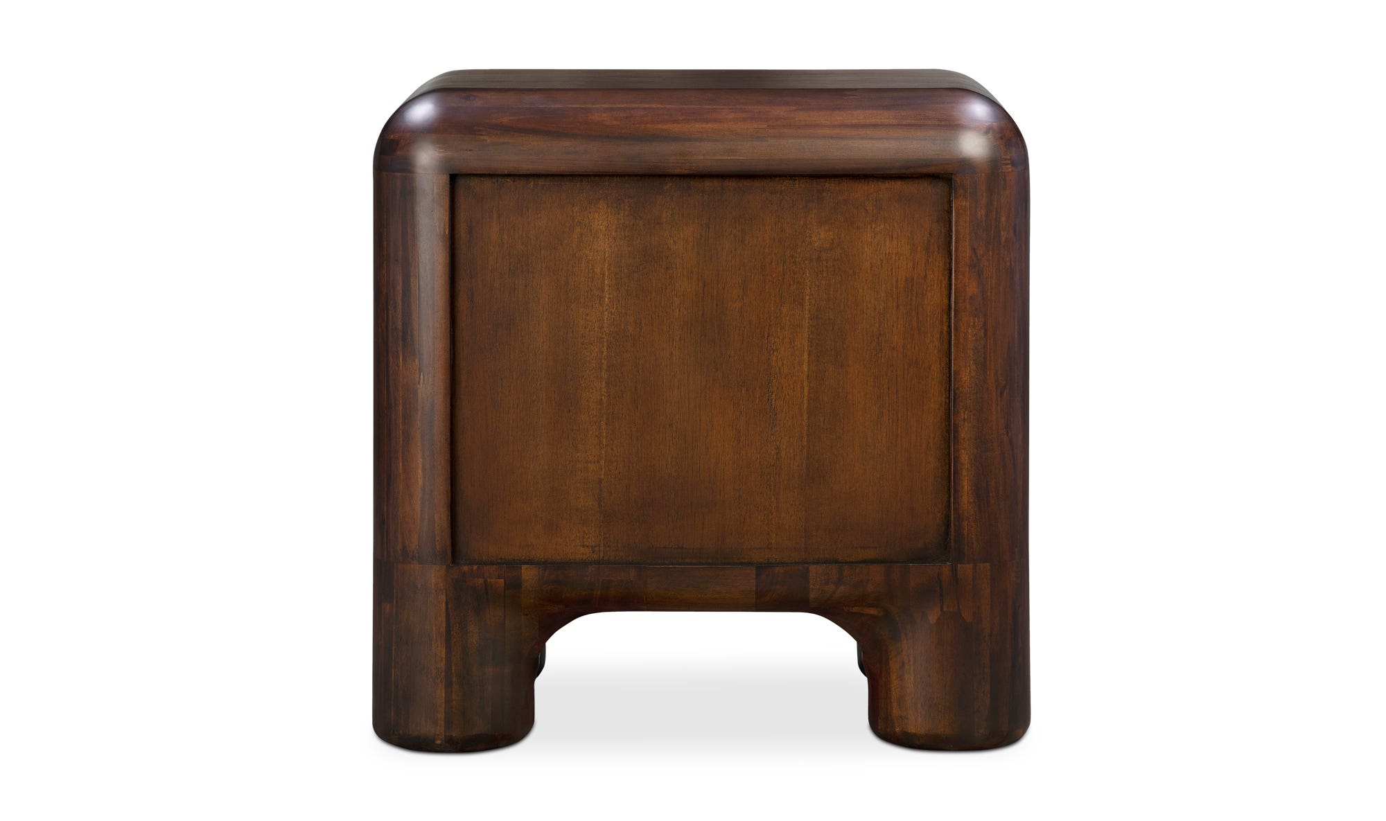 Moe's - Rowan Mid-Century Modern Nightstand in Dark Brown