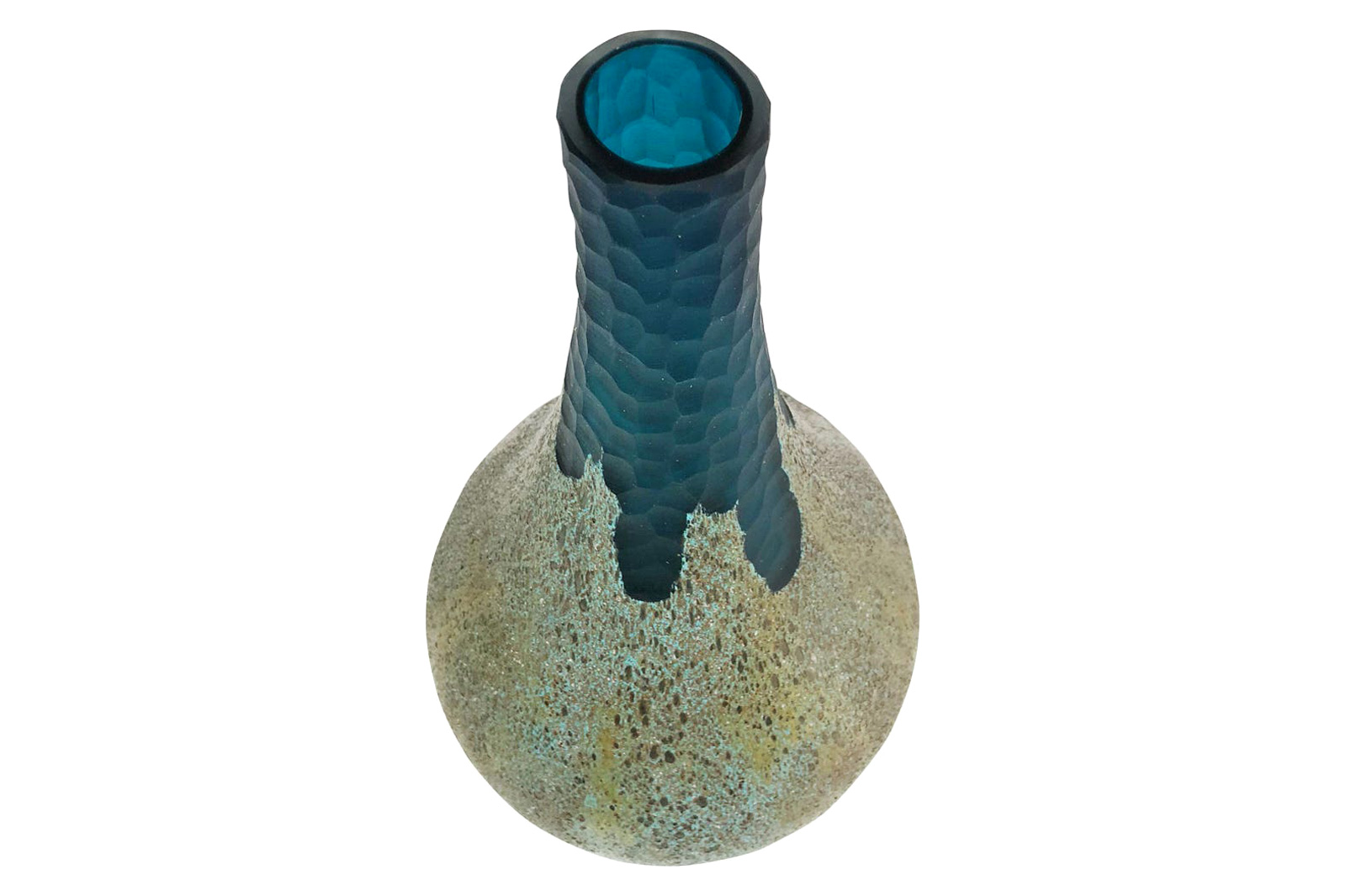 Moe's - Blossom Vase in Blue