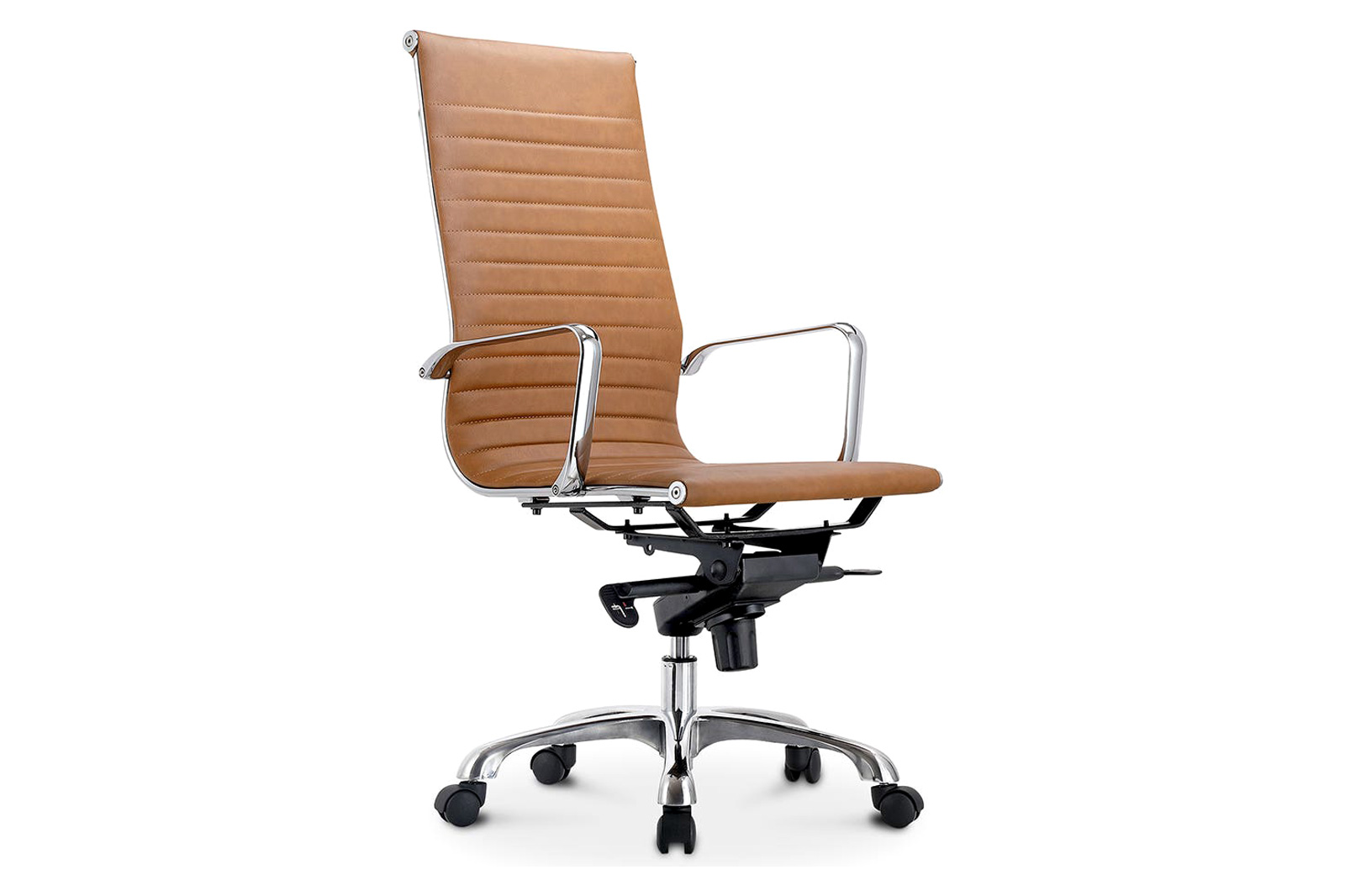 Moe's Studio Office Chair High Back - Tan