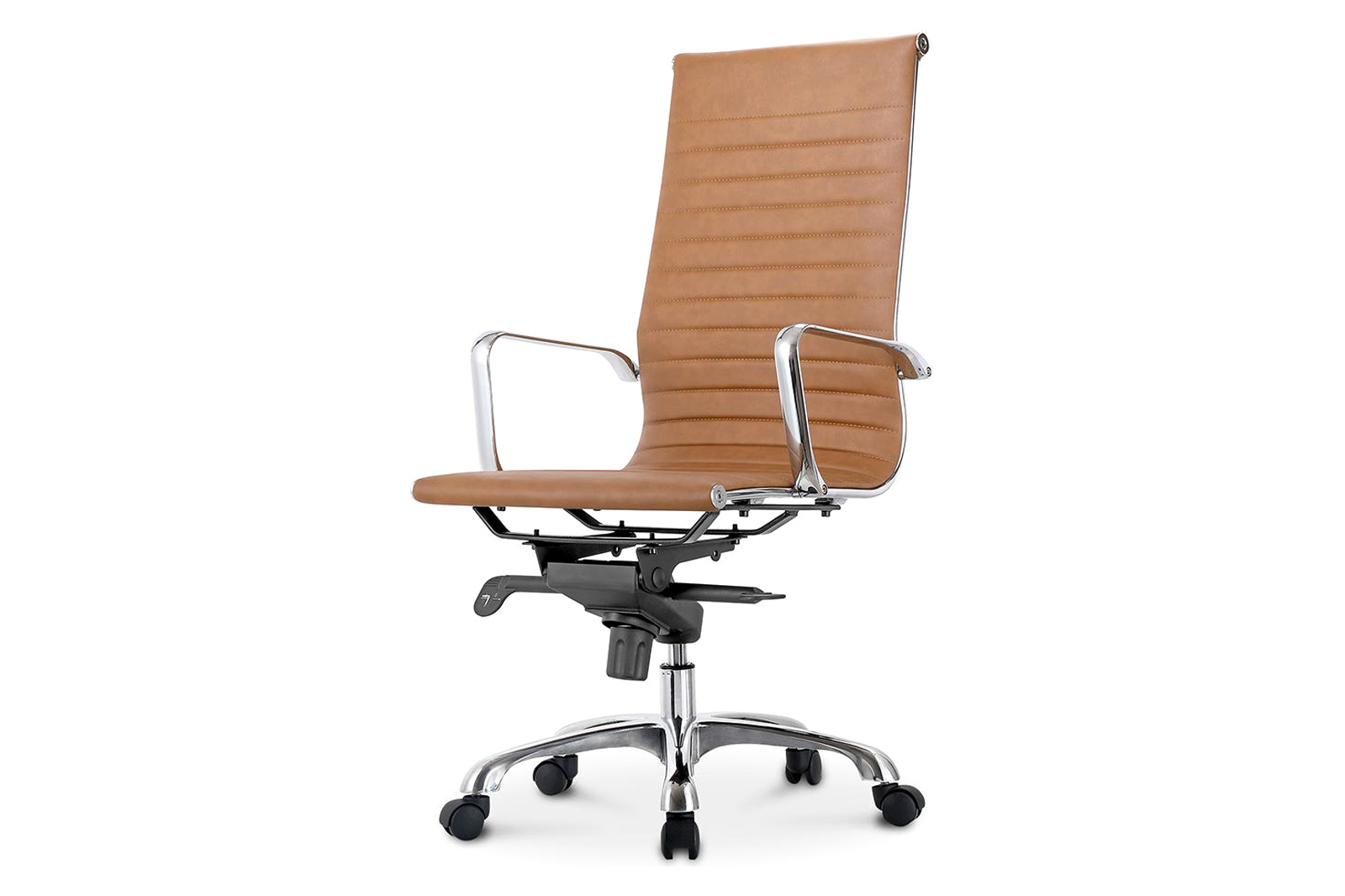 Moe's Studio Office Chair High Back - Tan