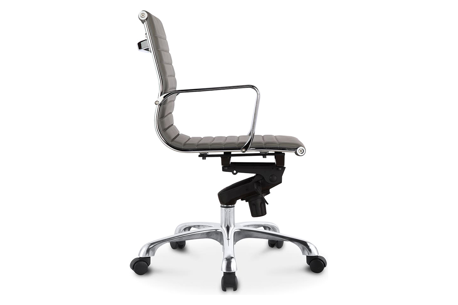 Moe's Studio Office Chair Low Back - Gray