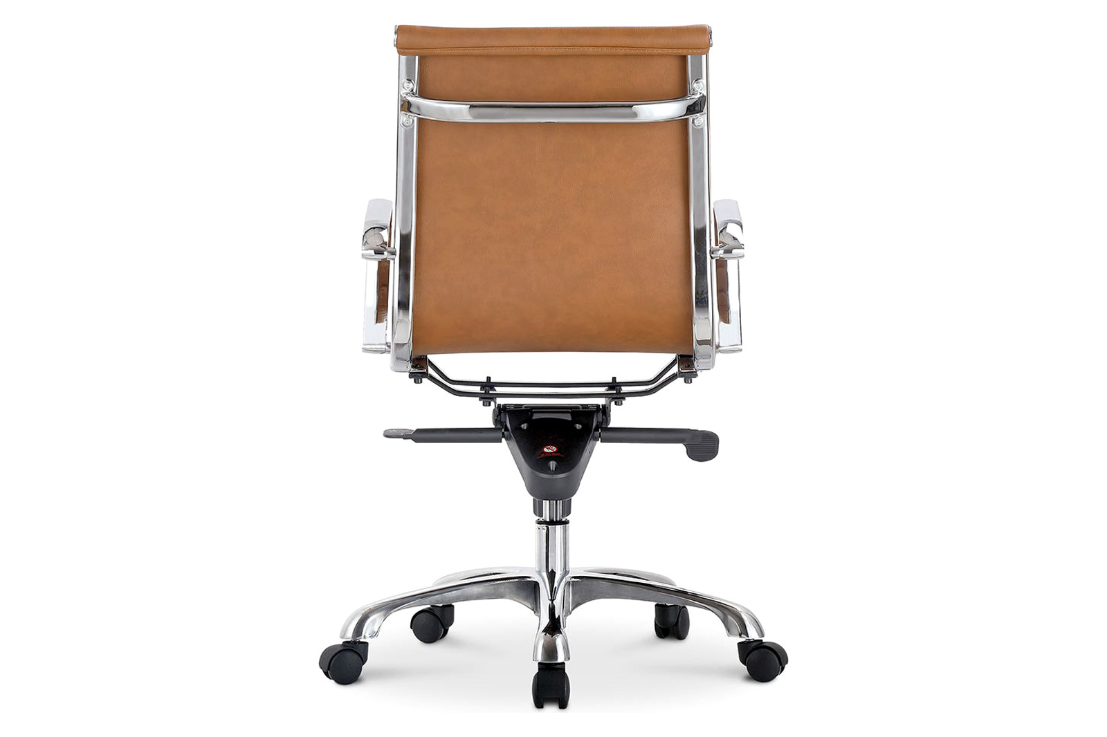 Moe's Studio Office Chair Low Back - Tan