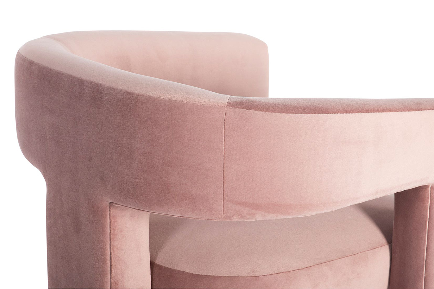 Moe's Elo Chair - Rosa Clay