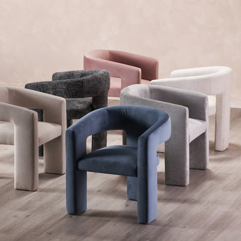 Moe's Elo Chair - Rosa Clay