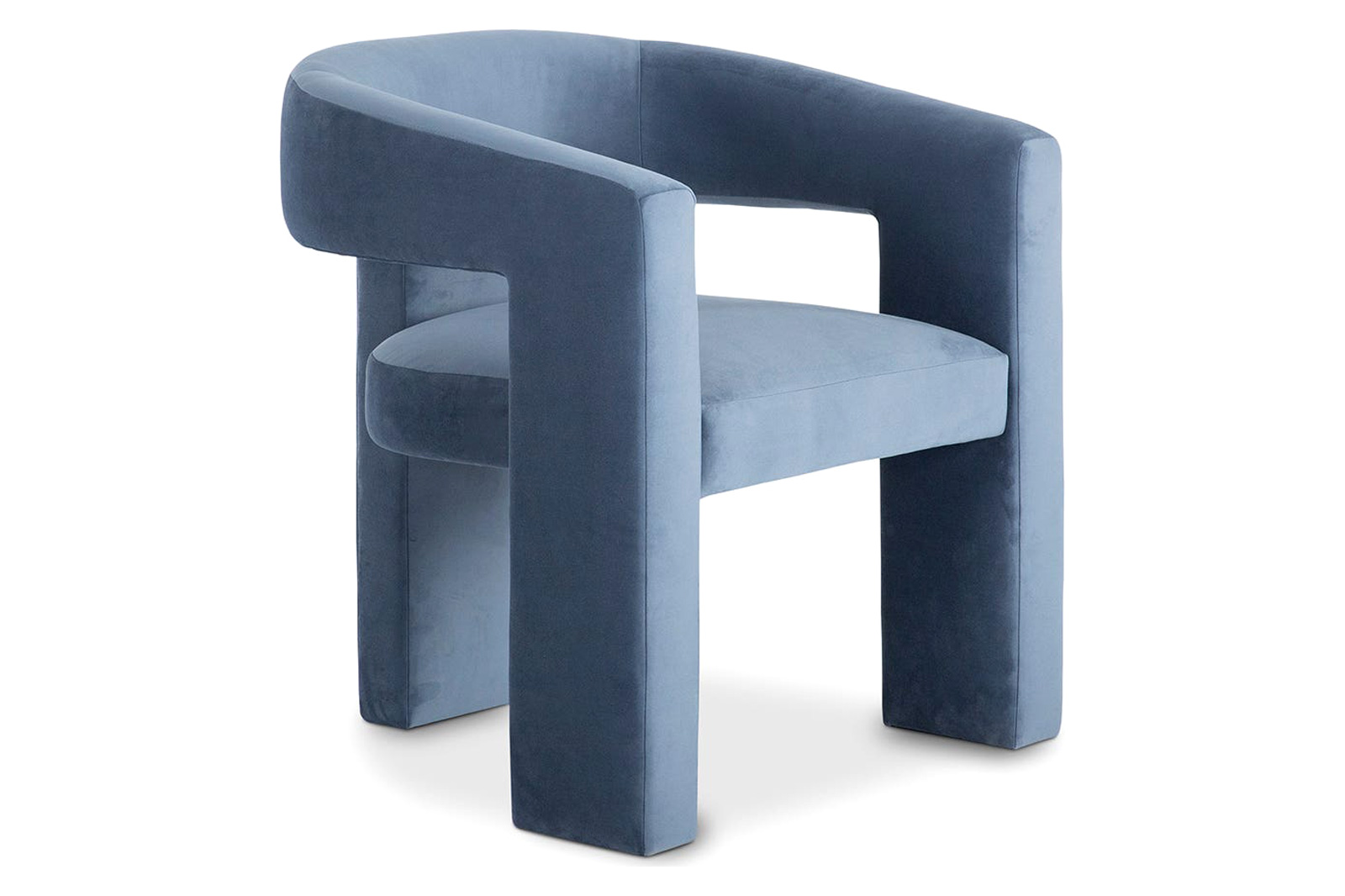 Moe's Elo Chair - Dusted Blue