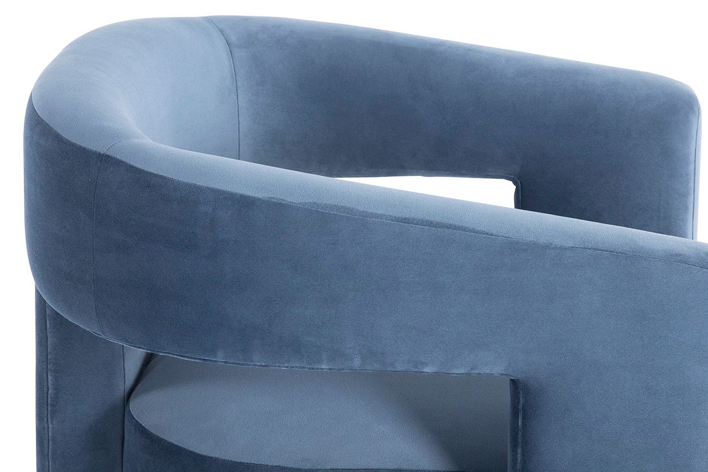 Moe's Elo Chair - Dusted Blue