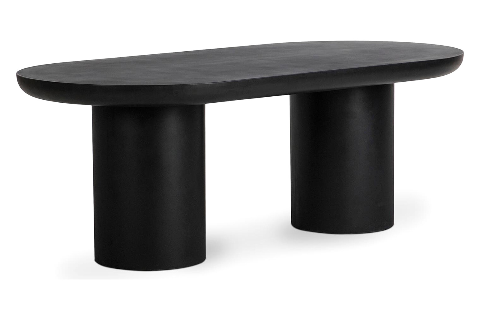 Moe's Rocca Oval Dining Table - Black