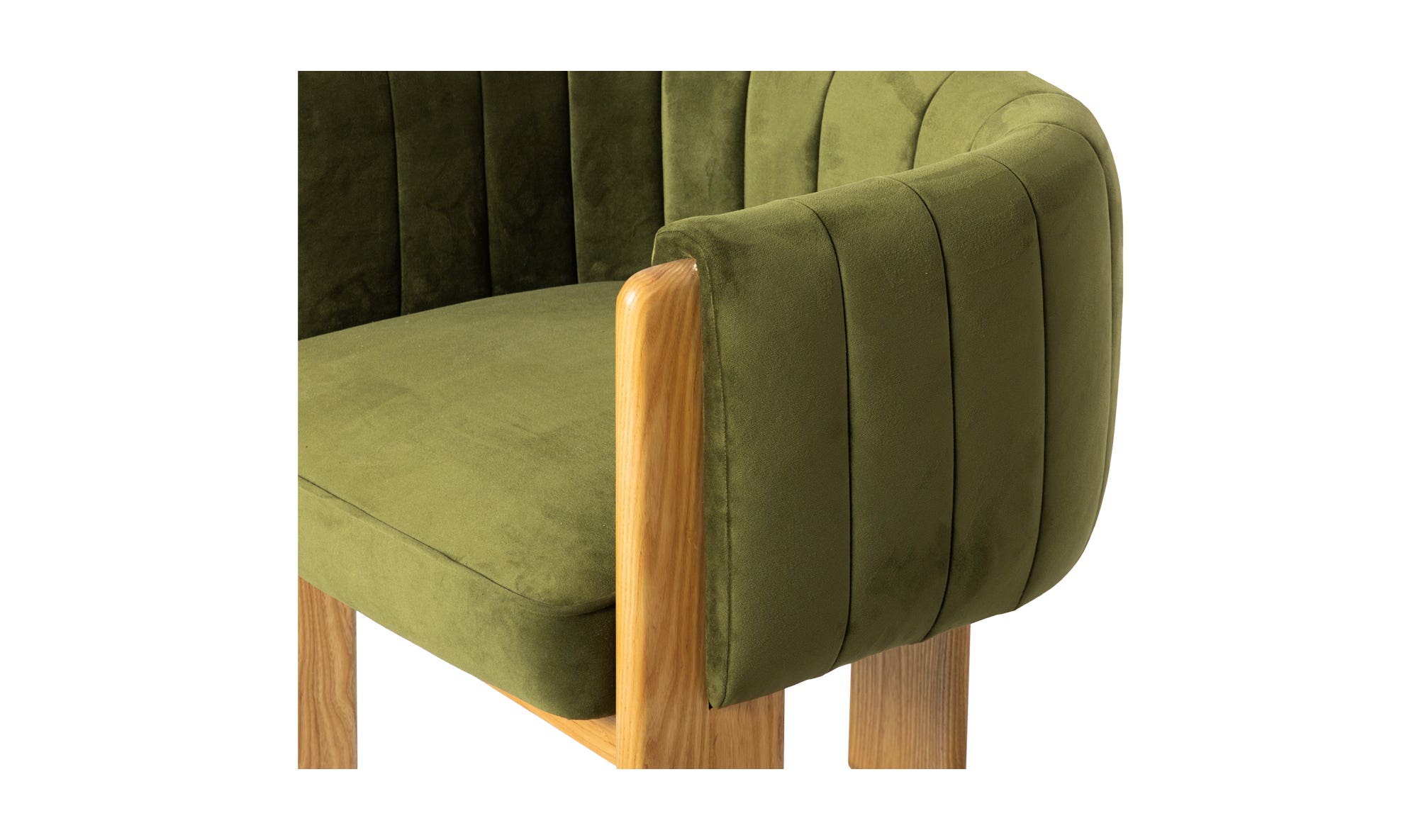 Moe's™ Sofi Contemporary Accent Chair - Truly Olive