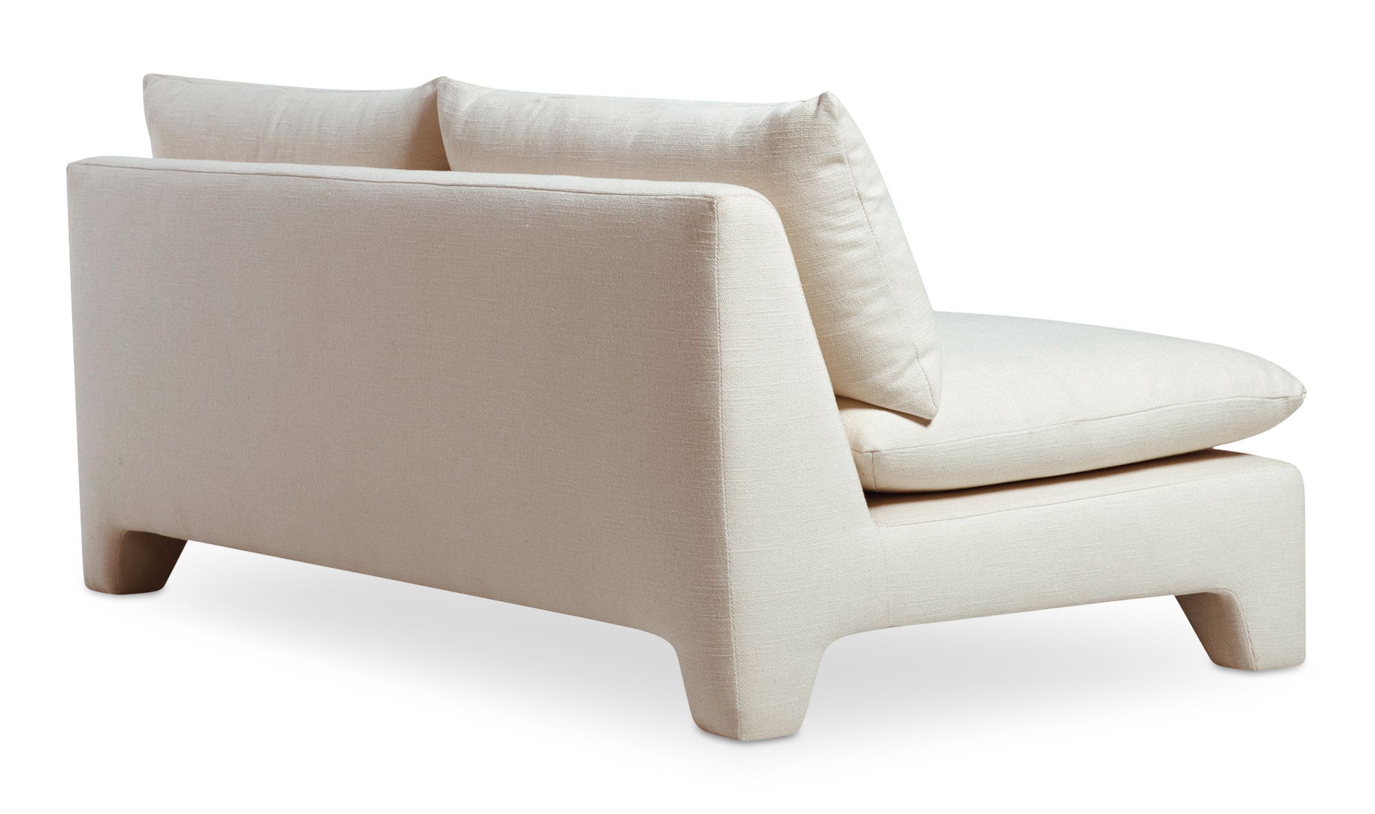 Moe's Estelle Contemporary Sofa - Cream