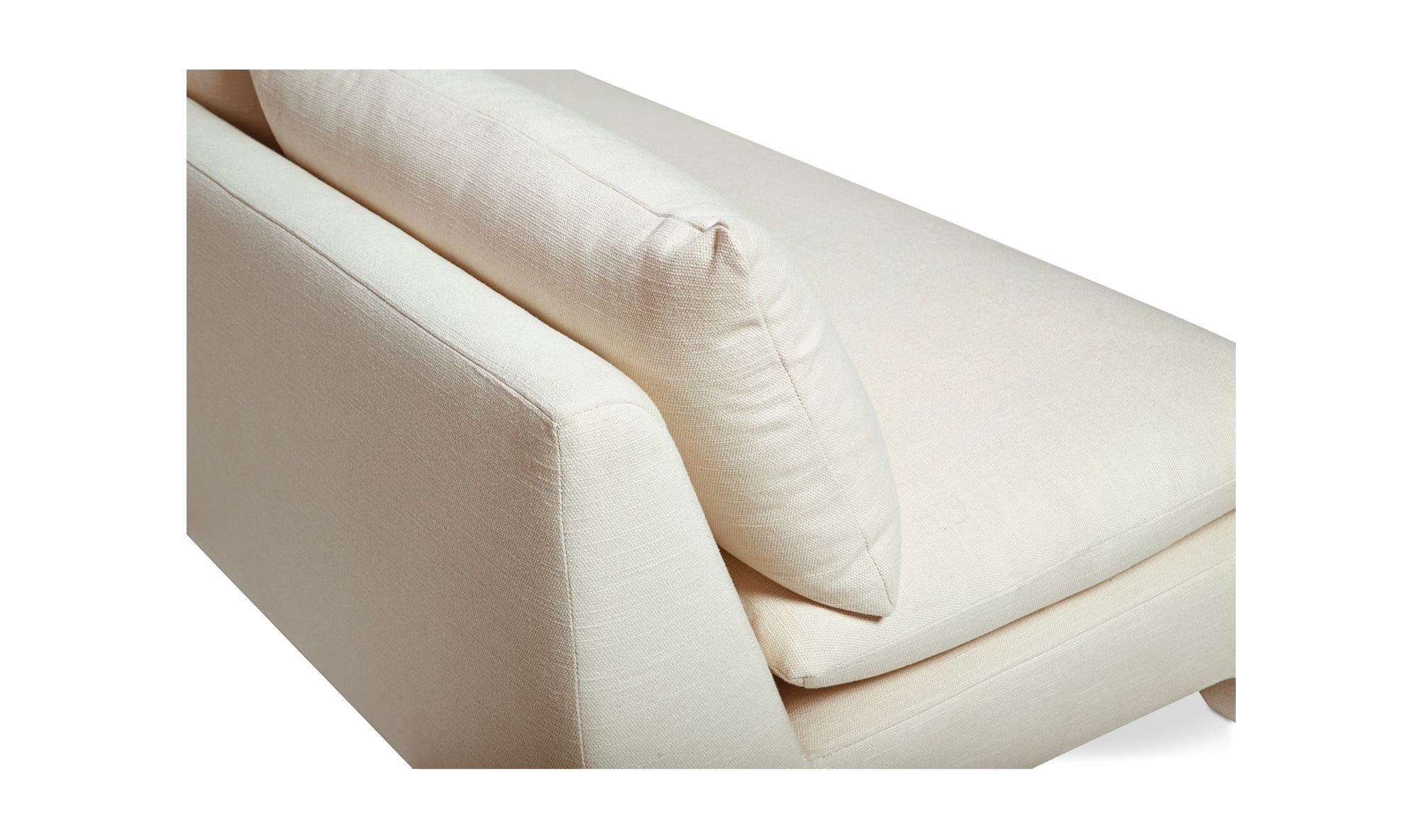 Moe's Estelle Contemporary Sofa - Cream