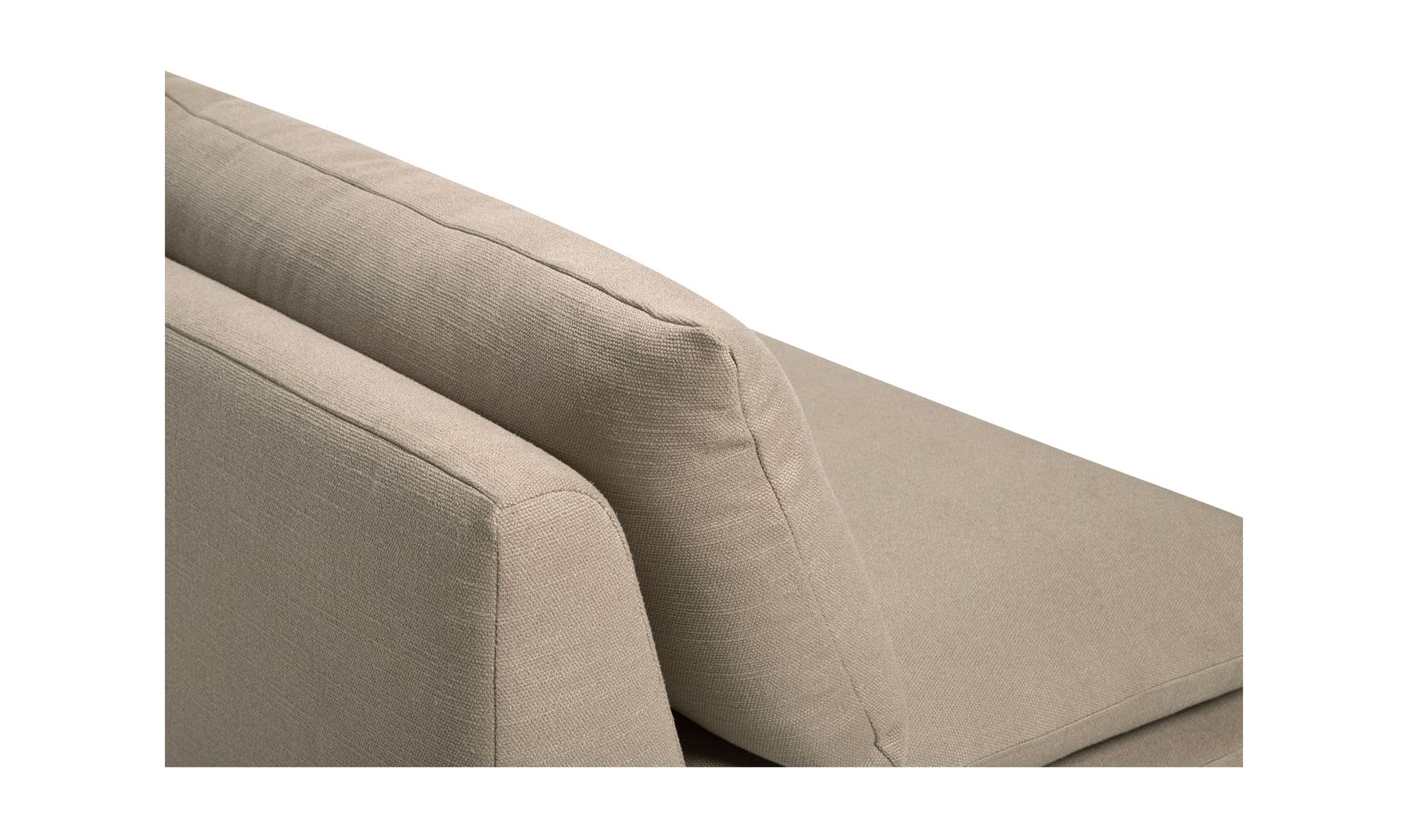 Moe's Estelle Contemporary Sofa - Flax