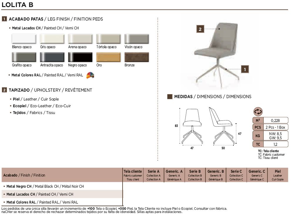 Nacher - Lolita Dining Chair