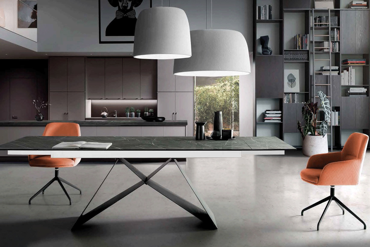 Nacher - Mumm Extendable Rectangular Dining Table