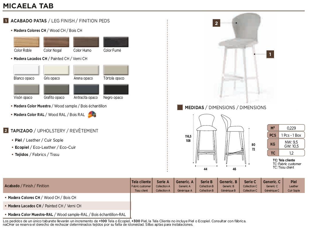 Nacher - Micaela Bar Stool