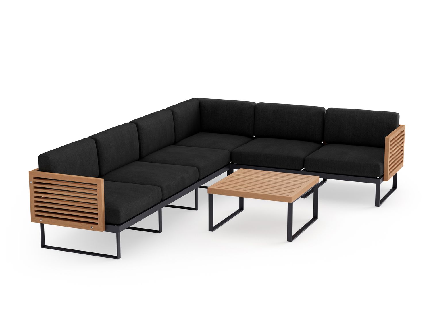 NewAge - Monterey 6 Seater Sectional with Coffee Table