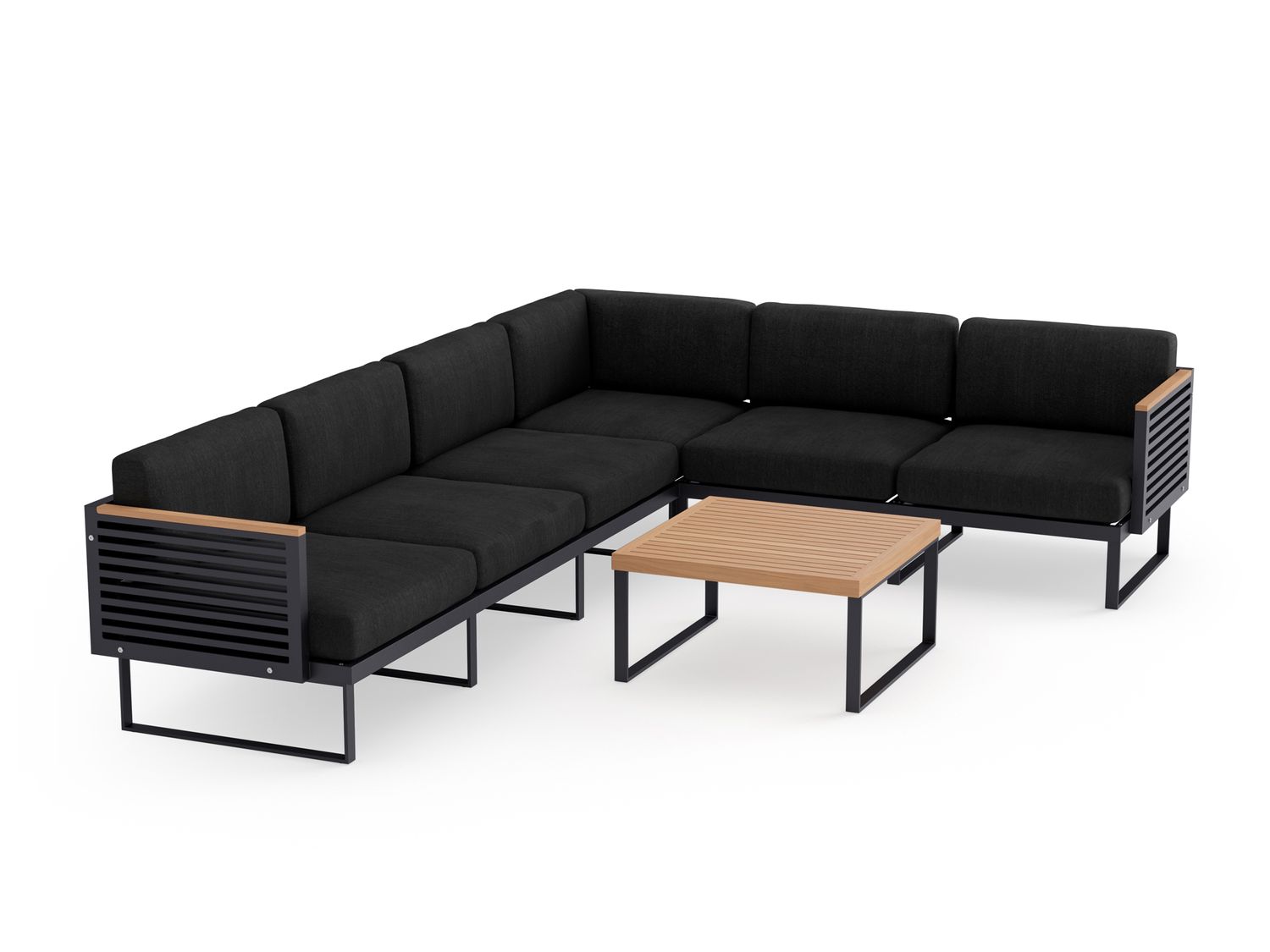 NewAge - Monterey 6 Seater Sectional with Coffee Table