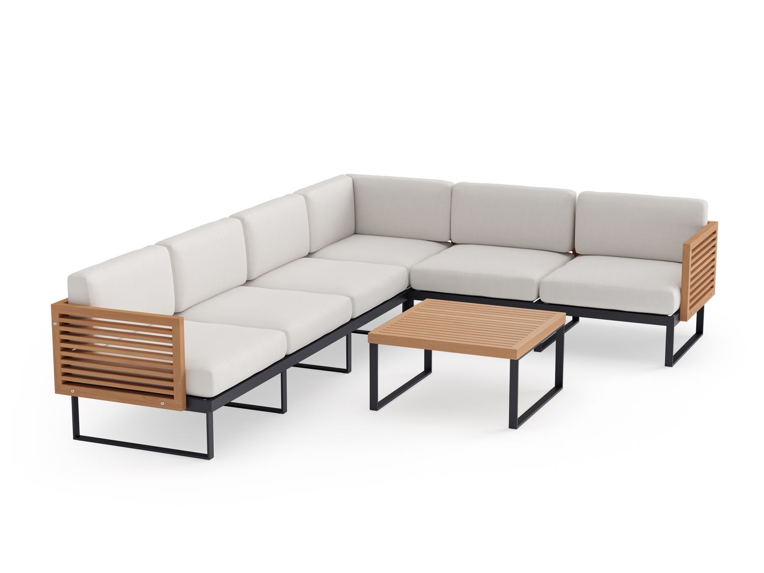 NewAge - Monterey 6 Seater Sectional with Coffee Table