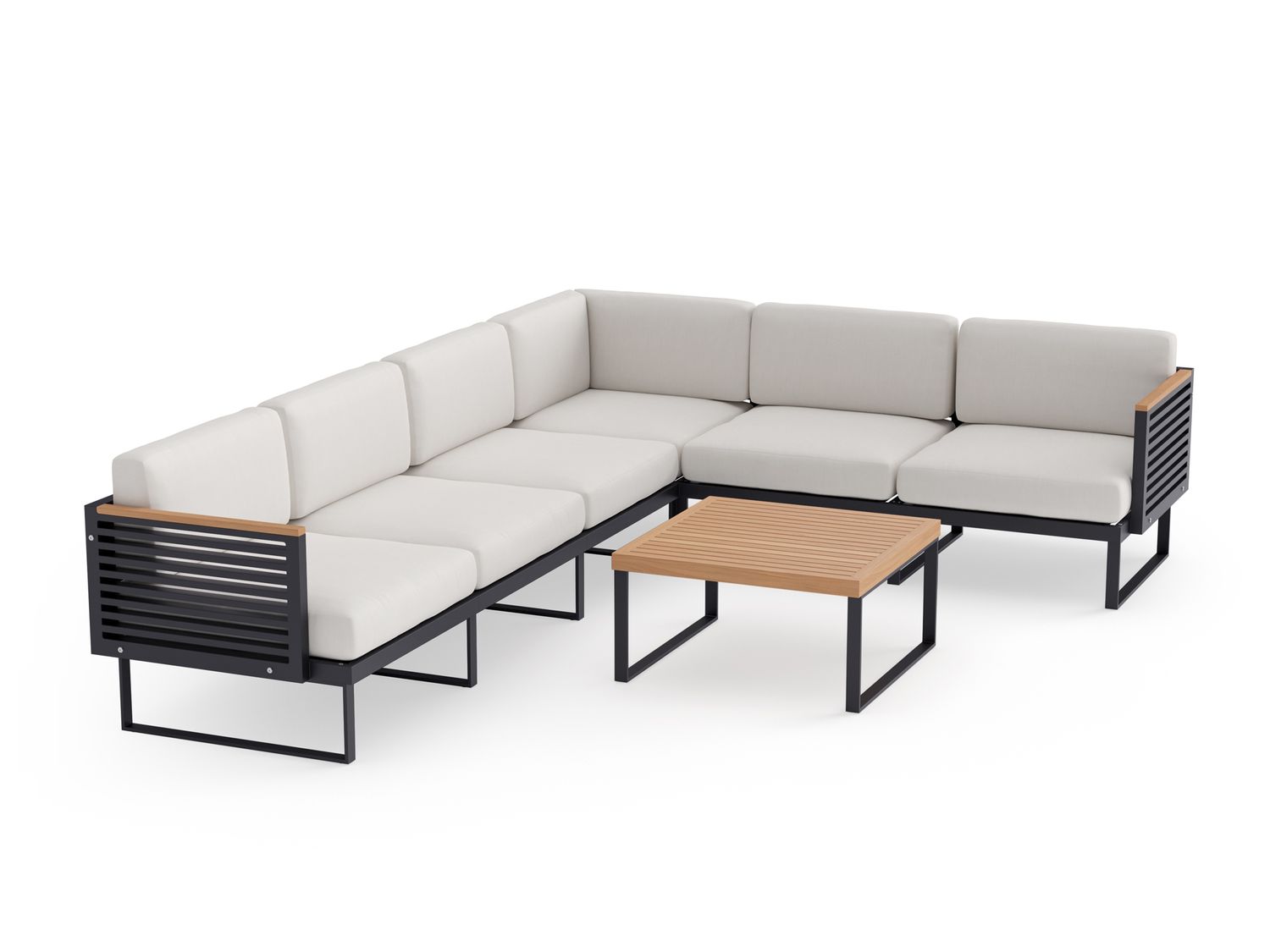 NewAge - Monterey 6 Seater Sectional with Coffee Table