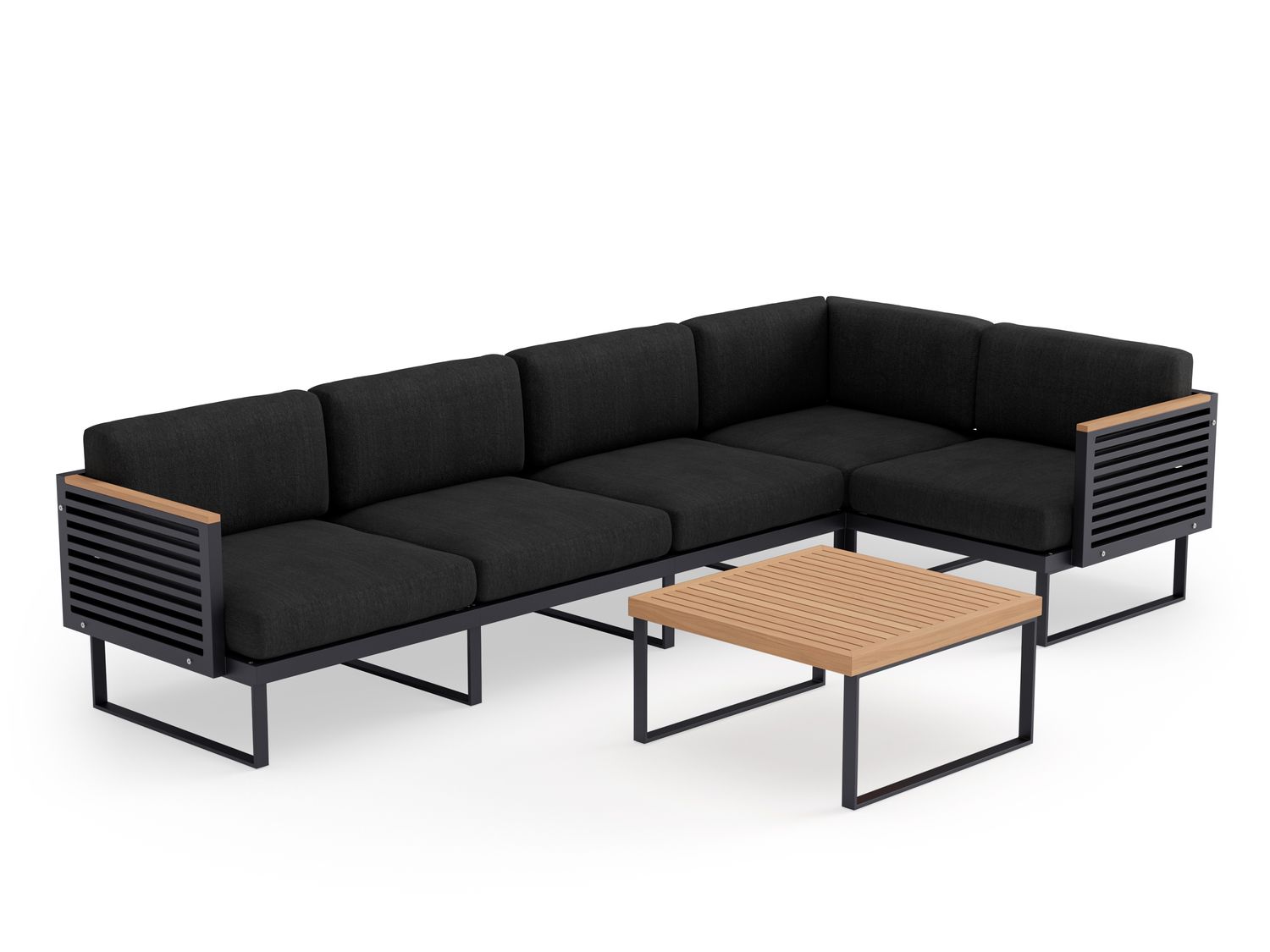 NewAge - Monterey 5 Seater Sectional with Coffee Table